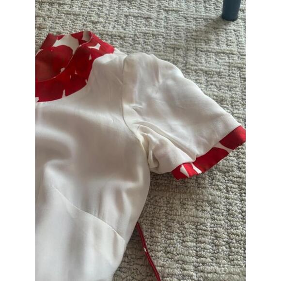 Carolina Herrera Sheath Waist Dress Sz 0 - Picture 6 of 7